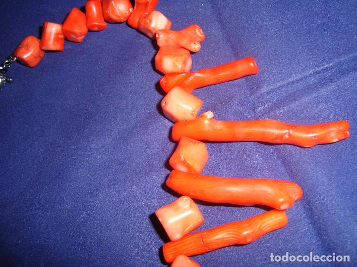 Joyeria: ESPECTACULAR ANTIGUO COLLAR DE CORAL 58 cm. - Foto 7