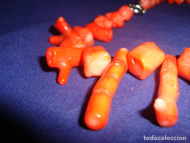 Joyeria: ESPECTACULAR ANTIGUO COLLAR DE CORAL 58 cm. - Foto 8