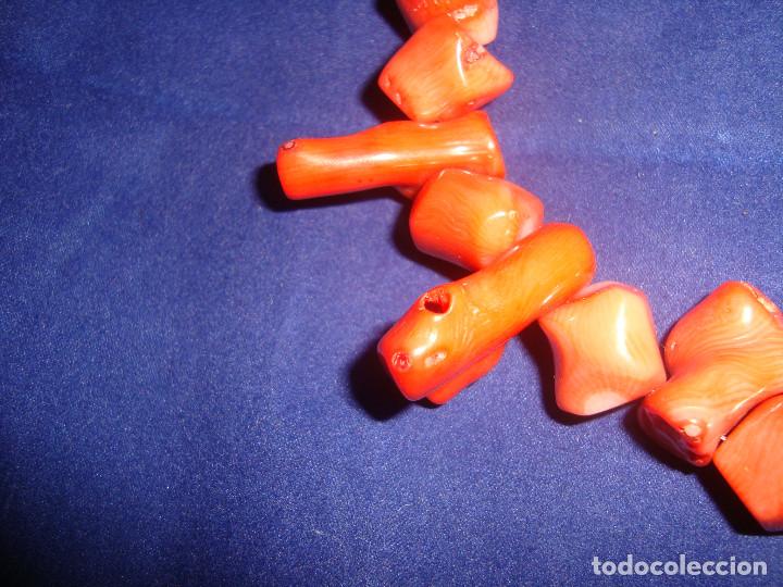 Joyeria: ESPECTACULAR ANTIGUO COLLAR DE CORAL 58 cm. - Foto 11