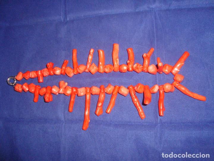 Joyeria: ESPECTACULAR ANTIGUO COLLAR DE CORAL 58 cm. - Foto 14