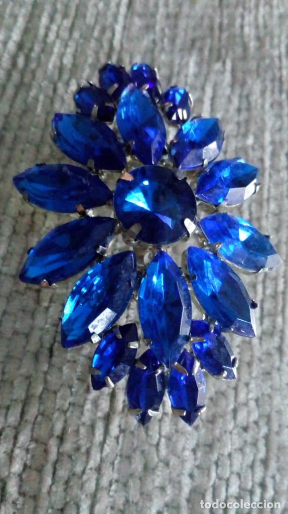 Joyeria: Broche de pedrer&iacute;a azul - Foto 6