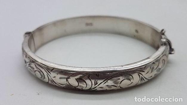 Joyeria: ANTIGUO BRAZALETE PLATA DE LEY - Foto 1