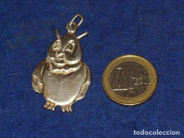 Joyeria: COLGANTE DE PLATA,BUHO DE LA SUERTE. - Foto 1