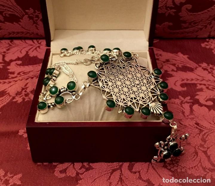 Joyeria: COLLAR -. GARGANTILLA CON JADE NATURAL - 58 GRAMOS. - Foto 1