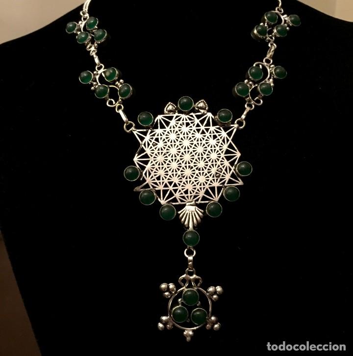 Joyeria: COLLAR -. GARGANTILLA CON JADE NATURAL - 58 GRAMOS. - Foto 4