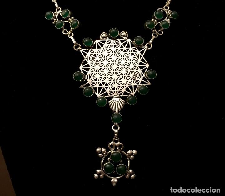 Joyeria: COLLAR -. GARGANTILLA CON JADE NATURAL - 58 GRAMOS. - Foto 6