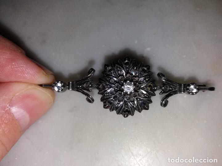 Joyeria: Broche plata XIX isabelino - Foto 1