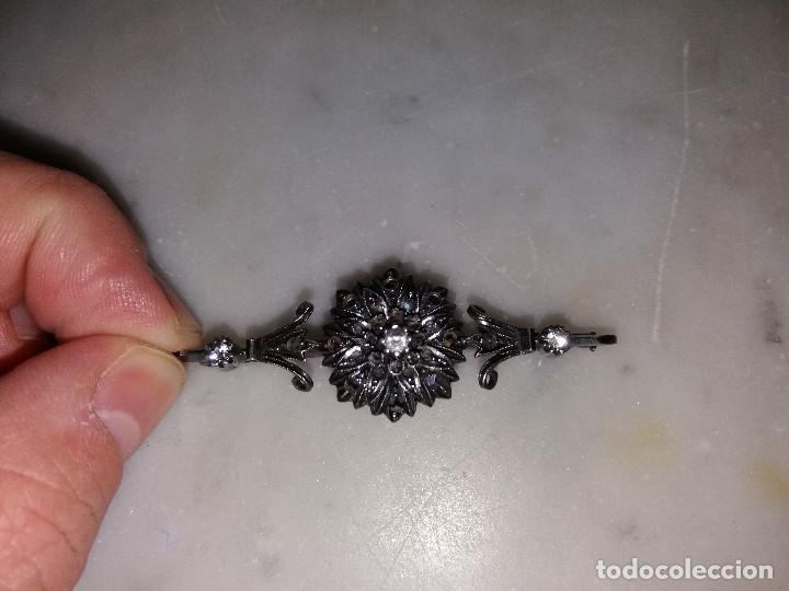 Joyeria: Broche plata XIX isabelino - Foto 2