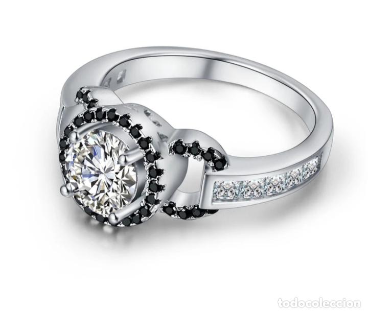 Joyeria: Anillo de Plata y circonitas ENV&Iacute;O GRATIS!! - Foto 1