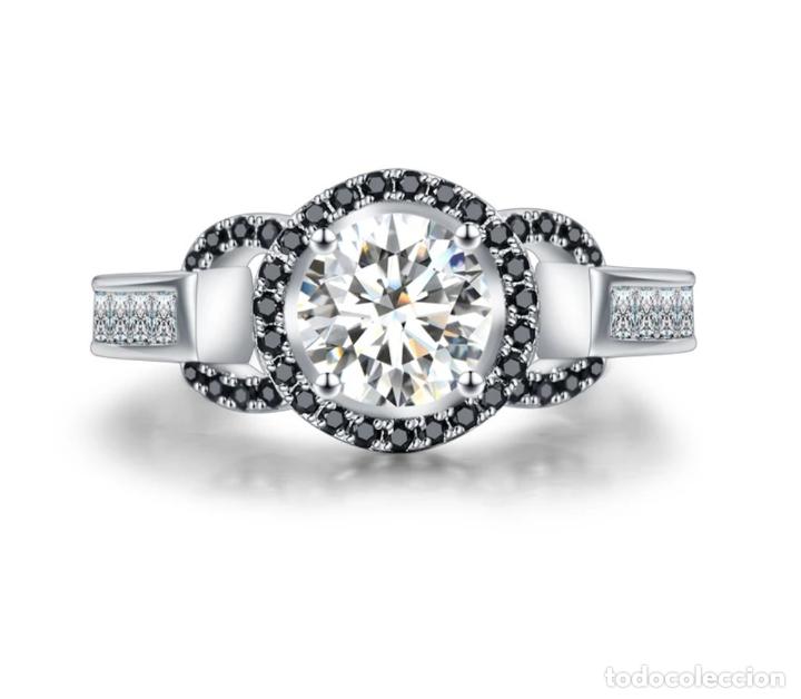 Joyeria: Anillo de Plata y circonitas ENV&Iacute;O GRATIS!! - Foto 4