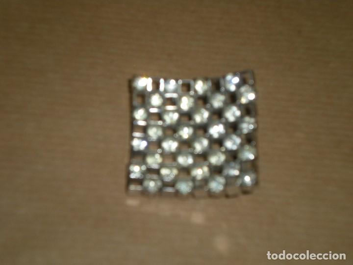 Joyeria: BROCHE ACERO Y PIEDRAS 3.5x3,5cm - Foto 1