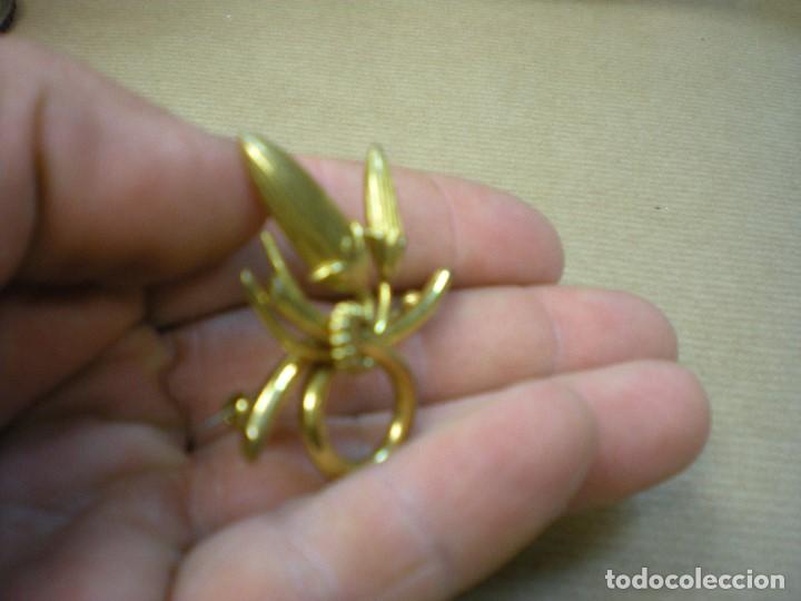Joyeria: BROCHE LATON DORADO 40x40CM - Foto 4