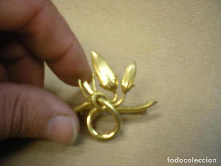 Joyeria: BROCHE LATON DORADO 40x40CM - Foto 5