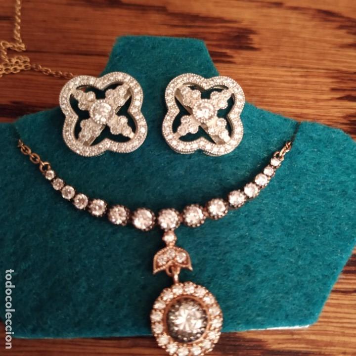 Joyeria: CONJUNTO DE PENDIENTES Y GARGANTILLA - Foto 2