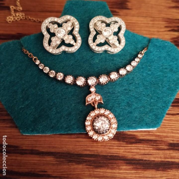 Joyeria: CONJUNTO DE PENDIENTES Y GARGANTILLA - Foto 3