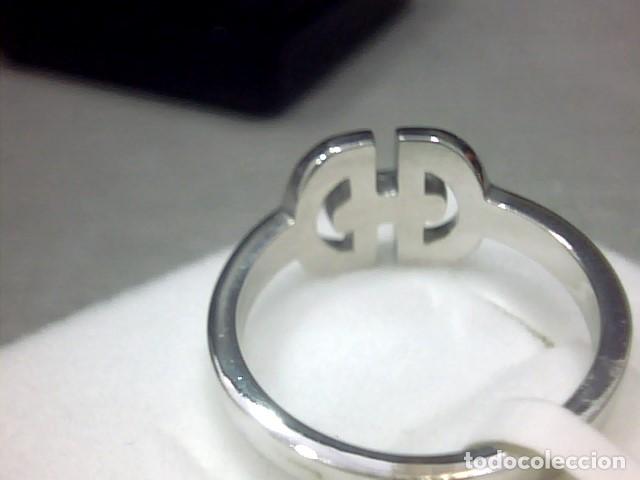 Joyeria: anillo oro blanco 18 kl y diamantes - Foto 7
