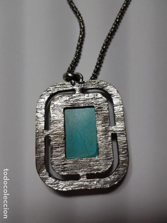 Joyeria: COLGANTE DE TURQUESA CON CADENA - Foto 3