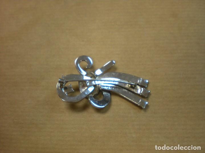 Joyeria: BROCHE DE ACERO Y PEDRERIA 5X3CM - Foto 2