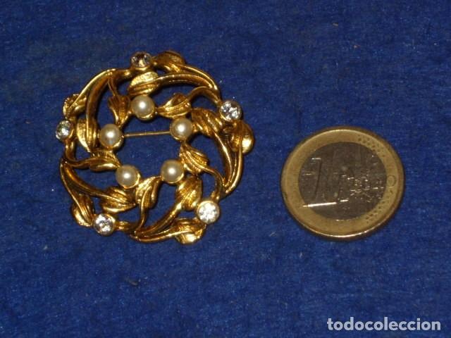 Joyeria: BROCHE CON PERLAS Y CIRCONITAS,A&Ntilde;OS 70. - Foto 1