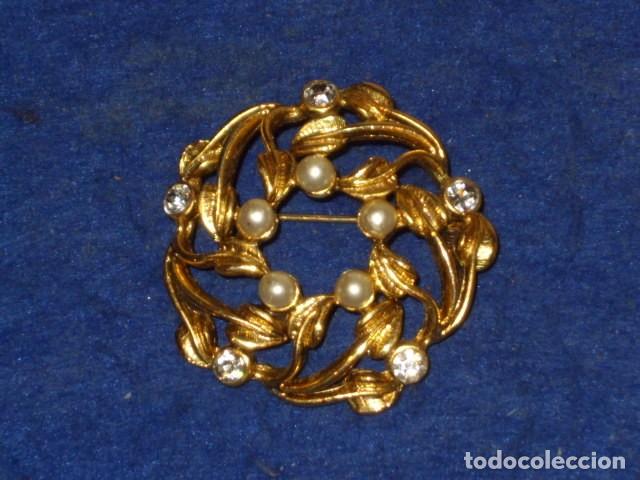 Joyeria: BROCHE CON PERLAS Y CIRCONITAS,A&Ntilde;OS 70. - Foto 3