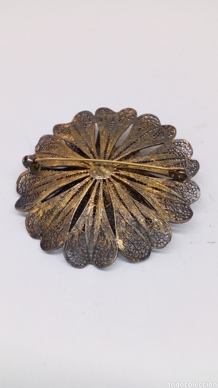 Joyeria: Broche de plata filigrana flor/B99 - Foto 2
