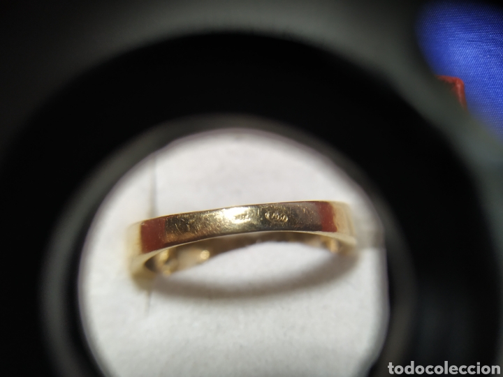 Joyeria: Sortija anillo oro 18 k. Con circonitas - Foto 2