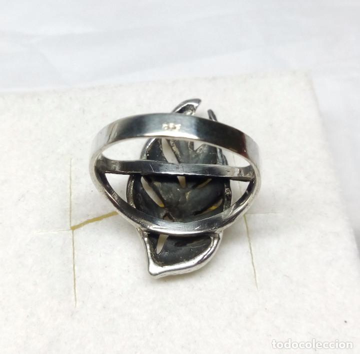 Joyeria: ANILLO (TALLA 15) DE PLATA DE LEY CON MARQUESITAS - Foto 5