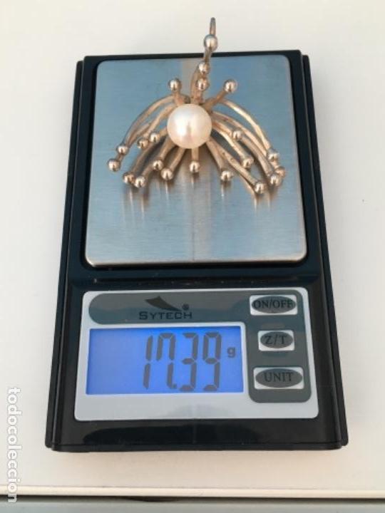 Joyeria: Colgante dise&ntilde;o en plata con una perla - Foto 2