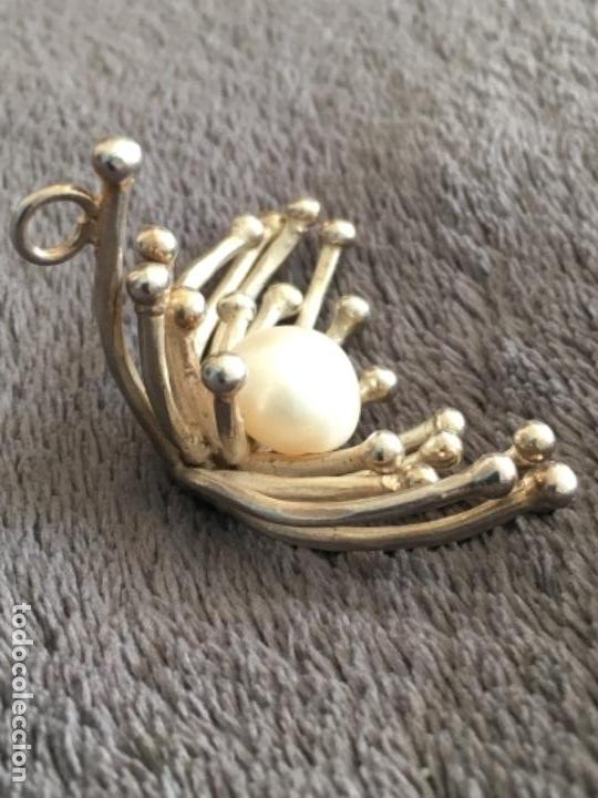 Joyeria: Colgante dise&ntilde;o en plata con una perla - Foto 5