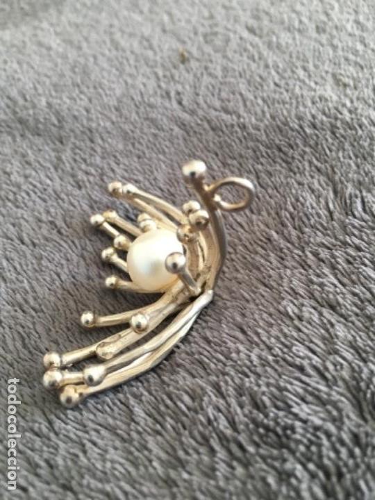 Joyeria: Colgante dise&ntilde;o en plata con una perla - Foto 9