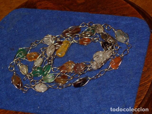 Joyeria: COLLAR LARGO DE CUARZO VARIADO.VINTAGE. - Foto 3