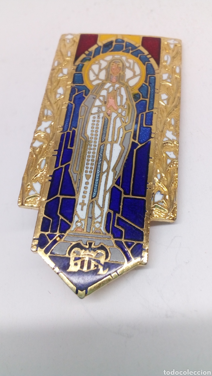 Joyeria: Broche con esmalte religioso - Foto 1