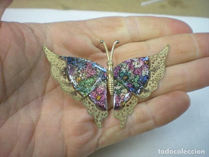 Joyeria: BROCHE CON FORMA DE MARIPOSA 7X5cm - Foto 2