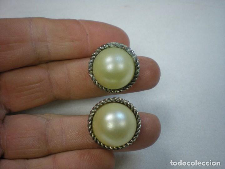 Joyeria: PENDIENTES CON PERLAS DIAMETRO 2CM - Foto 1
