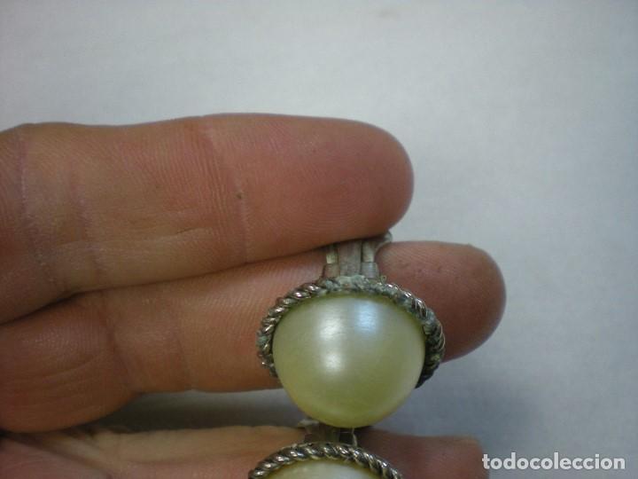 Joyeria: PENDIENTES CON PERLAS DIAMETRO 2CM - Foto 2