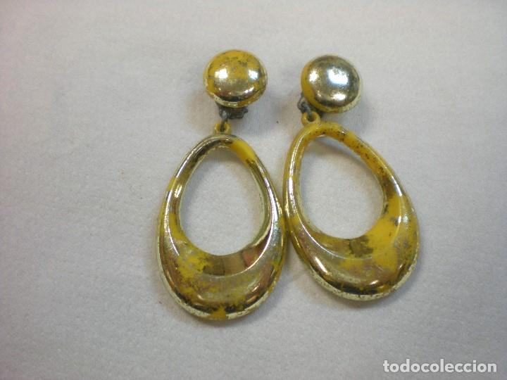 Joyeria: PENDIENTES A&Ntilde;OS 50. 7,5X3CM - Foto 1