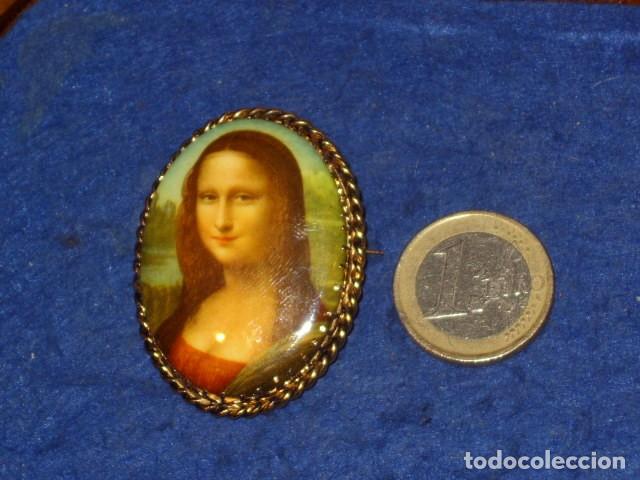 Joyeria: BROCHE DE PORCELANA. MONA LISA - Foto 3