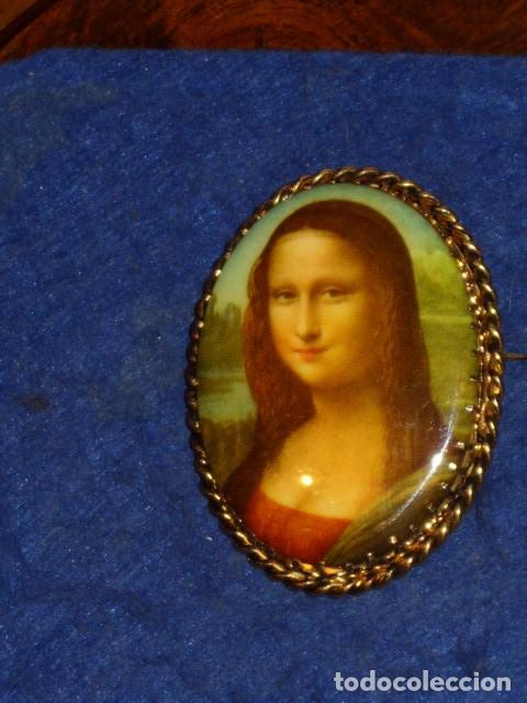 Joyeria: BROCHE DE PORCELANA. MONA LISA - Foto 4