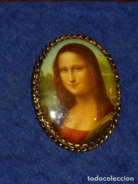 Joyeria: BROCHE DE PORCELANA. MONA LISA - Foto 5