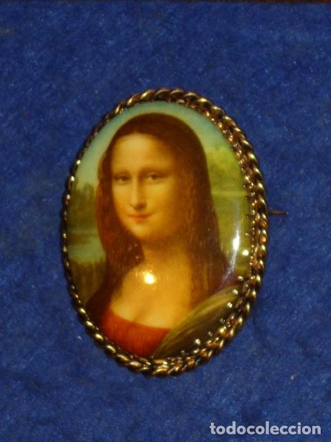 Joyeria: BROCHE DE PORCELANA. MONA LISA - Foto 6