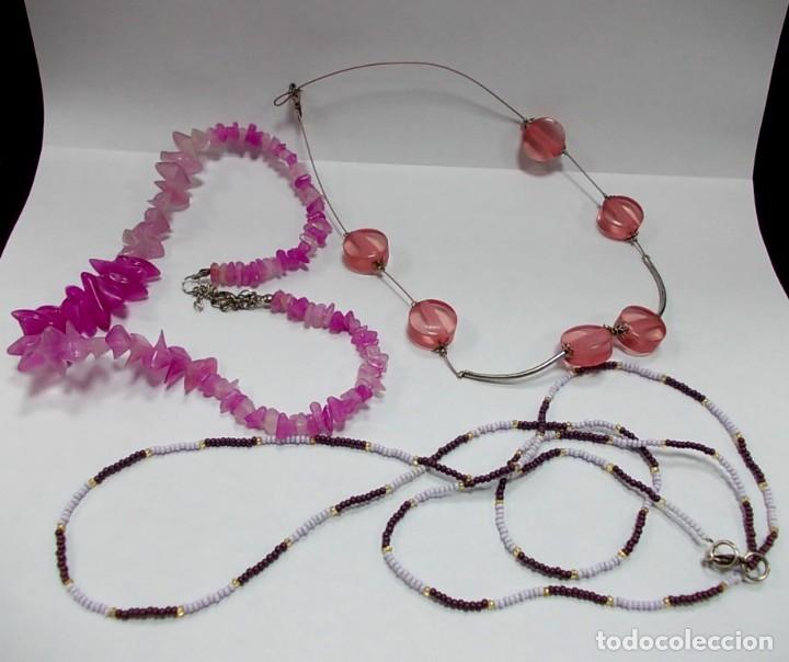 Joyeria: Lote de tres collares -gargantillas - Foto 2
