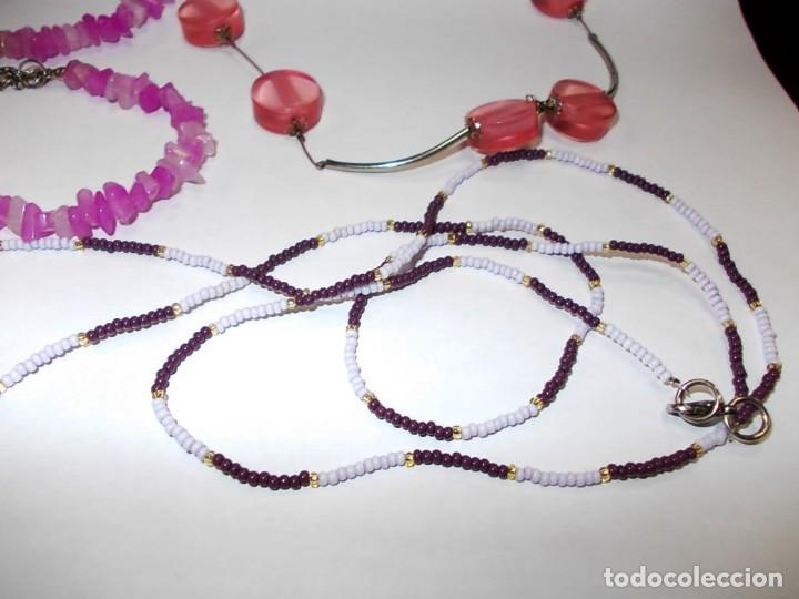 Joyeria: Lote de tres collares -gargantillas - Foto 4