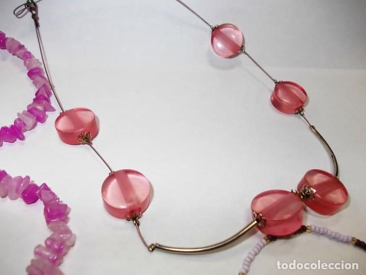 Joyeria: Lote de tres collares -gargantillas - Foto 5