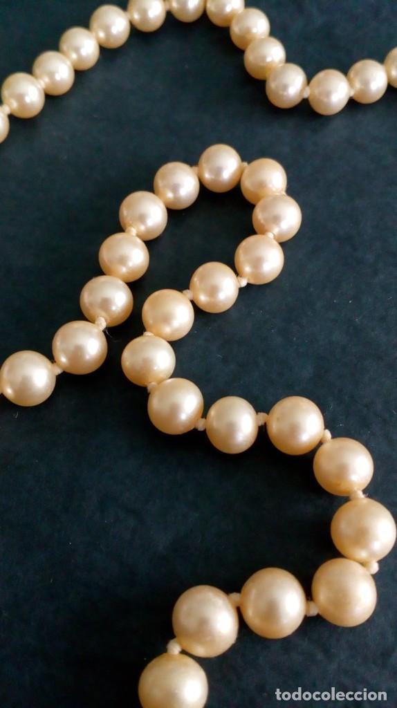 Joyeria: Collar de perlas con broche de plata - Foto 2