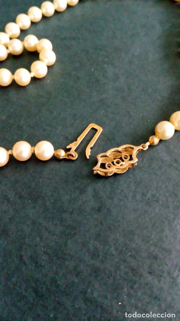 Joyeria: Collar de perlas con broche de plata - Foto 6