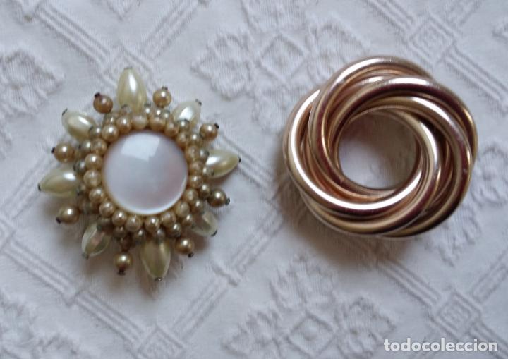 Joyeria: Lote de 2 broches vintage - Foto 1