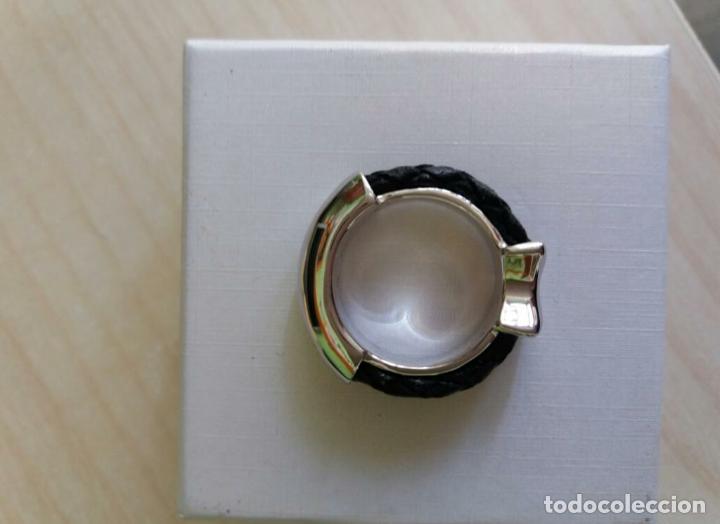 Joyeria: Anillo plata y cuero - Foto 4