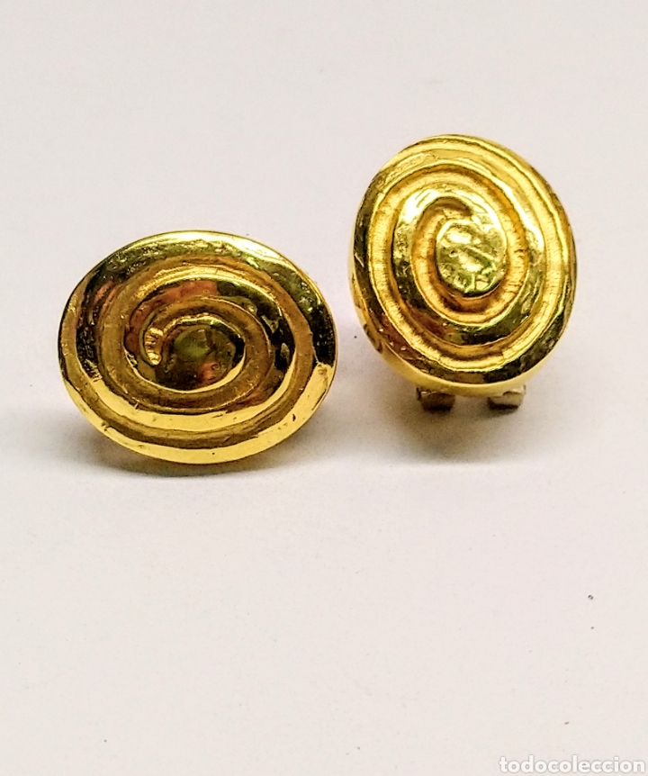 Joyeria: Pendientes en oro amarillo 18 kts. 7,65 grms.