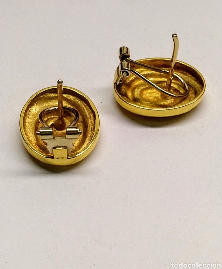 Joyeria: Pendientes en oro amarillo 18 kts. 7,65 grms. - Foto 2