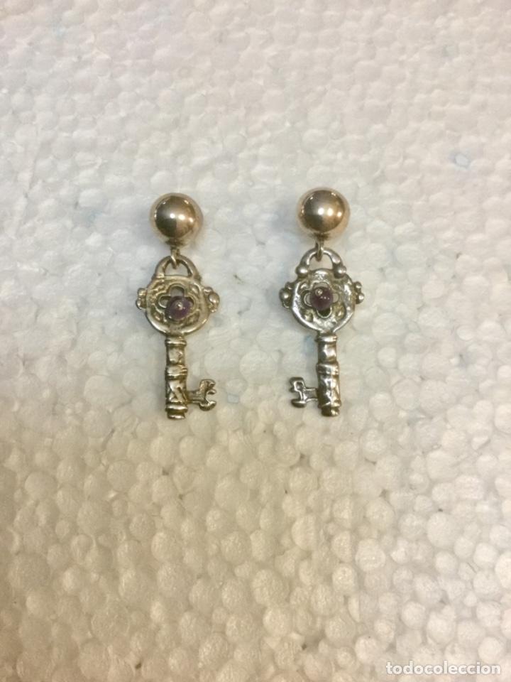 Joyeria: Pendientes &ldquo;Laves&rdquo;. Plata 1&ordf; Ley. NUEVOS - Foto 1